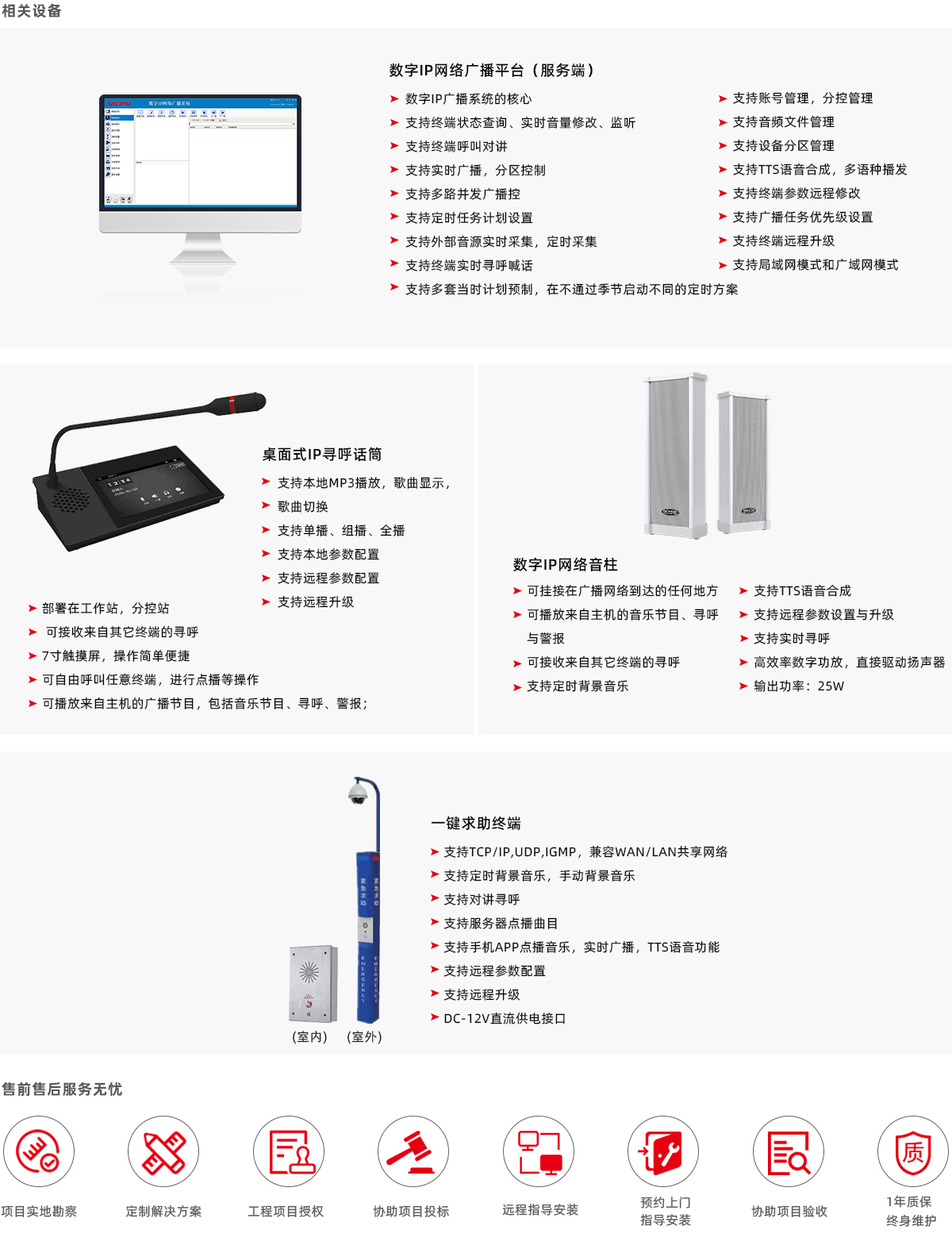 IP廣播產品